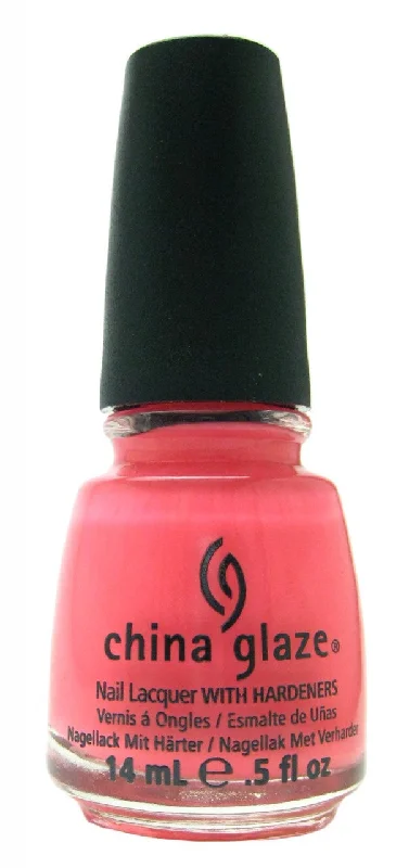 nail repair with sulfate-free polish-China Glaze Polish - PINK PLUMERIA 80448