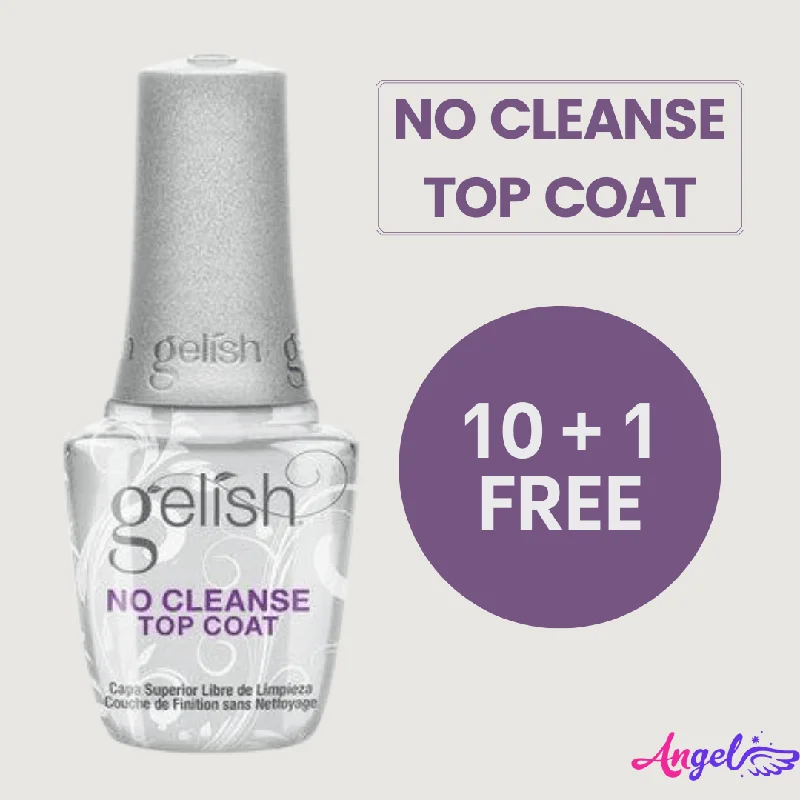 nail polish suave mantel-Gelish No-Cleanse Top Coat (Combo 10+1)