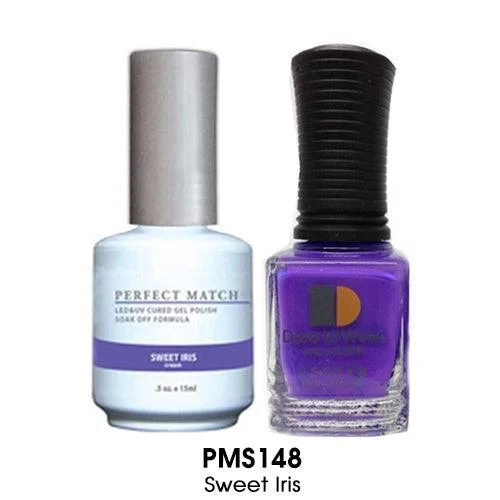 nail polish sparkling river-Perfect Match Gel Duo PMS 148 SWEET IRIS