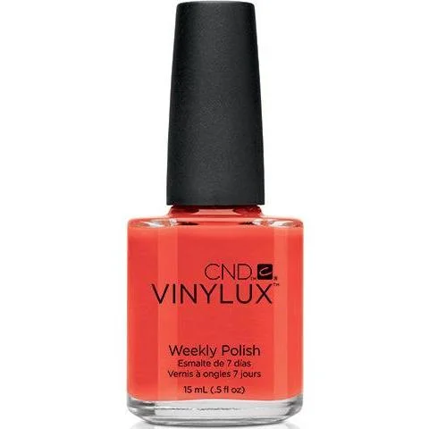 nail polish gleaming broom-CND - Vinylux Electric Orange 0.5 oz - #112