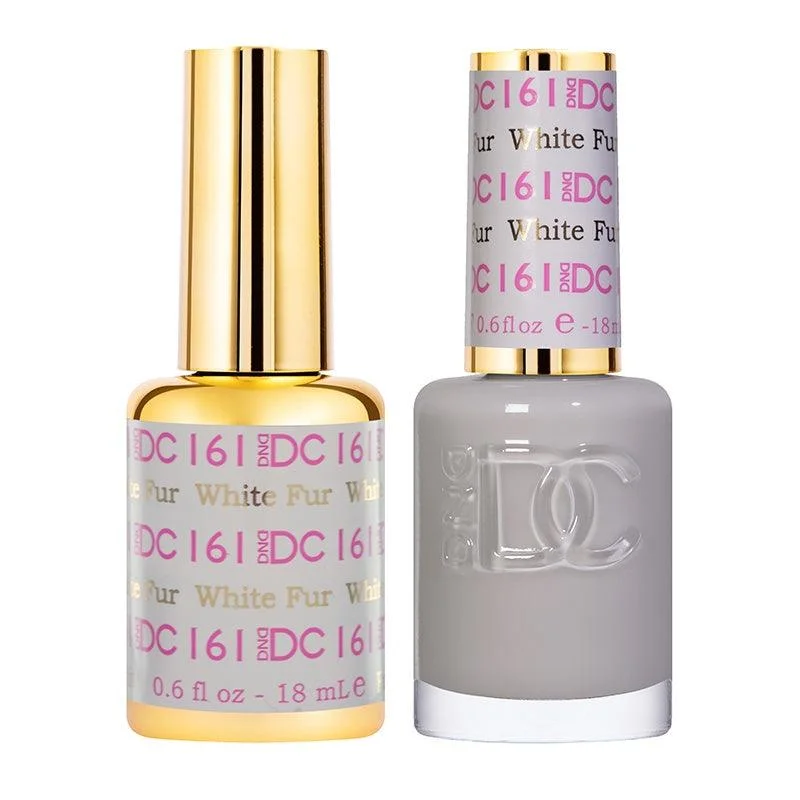 nail polish fiery journal-DC Duo 161 White Fur