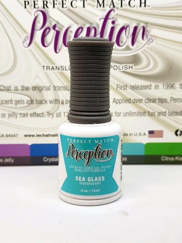 nail polish shining stream-Perception Translucent Gel 04 Sea Glass | Perfect Match