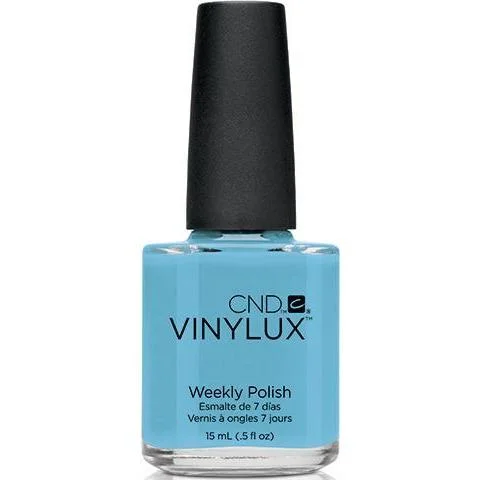 nail polish polished nail-CND - Vinylux Azure Wish 0.5 oz - #102