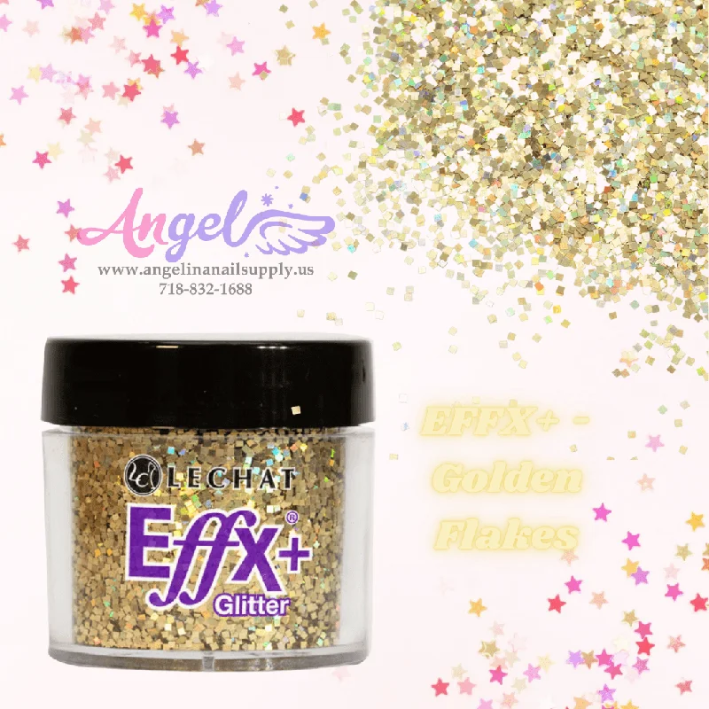 nail polish dapper chest-Lechat Glitter EFFX+-39 Golden Flakes