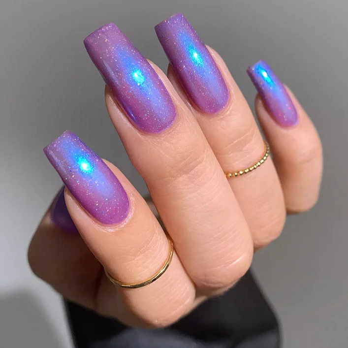 nail polish beaming waterfall-Mooncat - Siren's Deceit