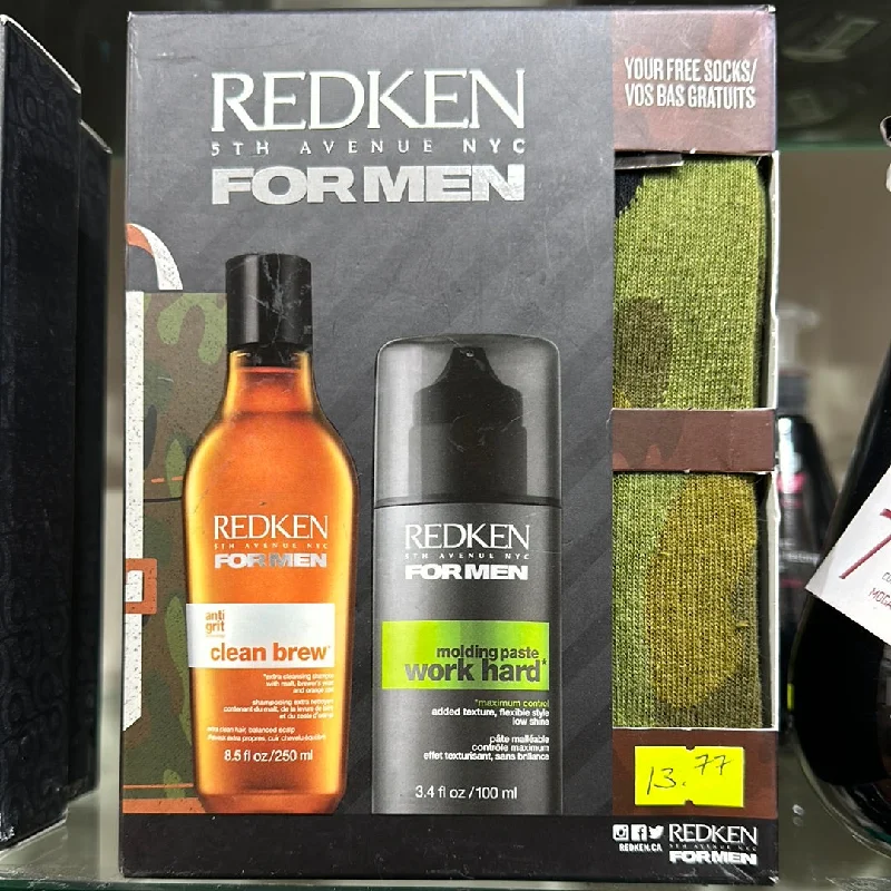 nail repair for nail flexibility boost-REDKEN 5TH AVENUE NYC FOR MEN SET W/ FREE SOCKS