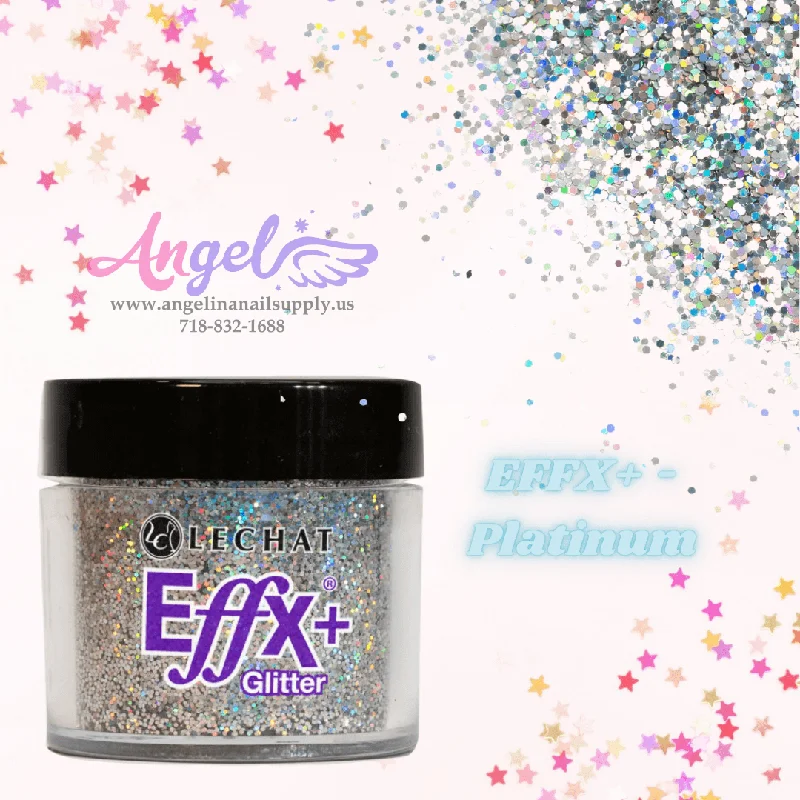 nail polish crisp coin-Lechat Glitter EFFX+-19 Platinum