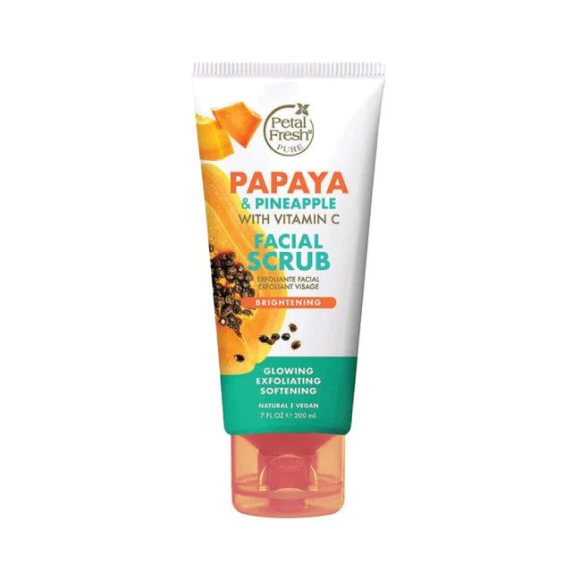 nail repair for nail wellness boost tips-PF PAPAYA PINEAPPLE FACIAL SCRUB 7 OZ