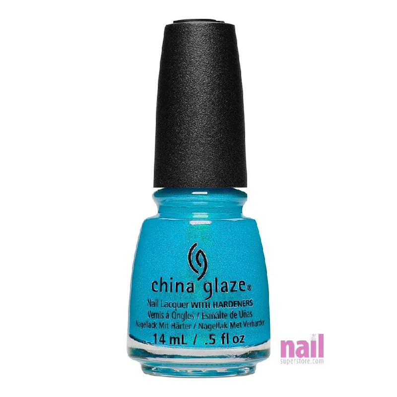 nail polish luminous dawn-China Glaze Nail Polish | Mer-Made For Bluer Water - 0.5 oz