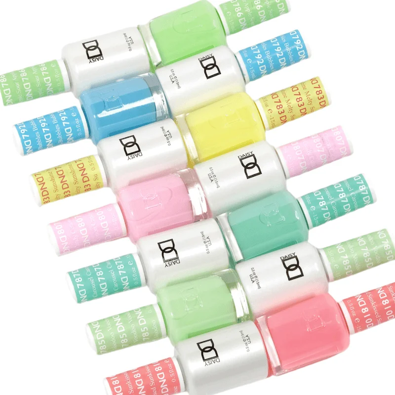 nail polish polished denim-DND11 Thrill Ride 2022 Spring Collection #11  (Full Set 36 Colors #783 - #819)