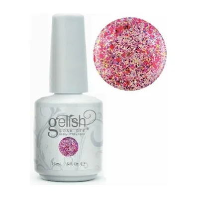 nail polish sparkling wall-Gelish Stepsister rule