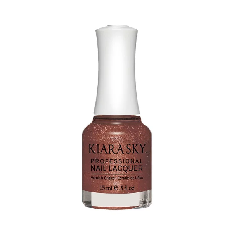 nail polish bright coal-Kiara Sky Nail Lacquer - 457 Frosted Pomegranate