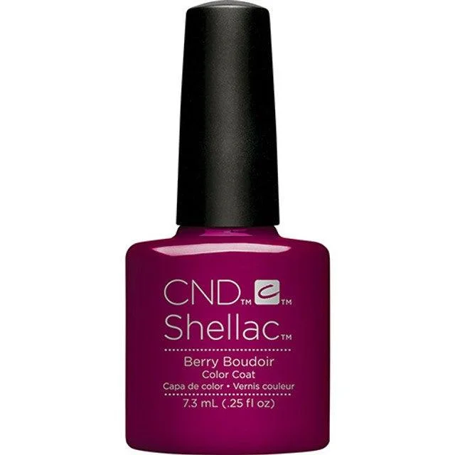 nail polish shimmering tulle-CND Shellac #093 Berry Boudoir