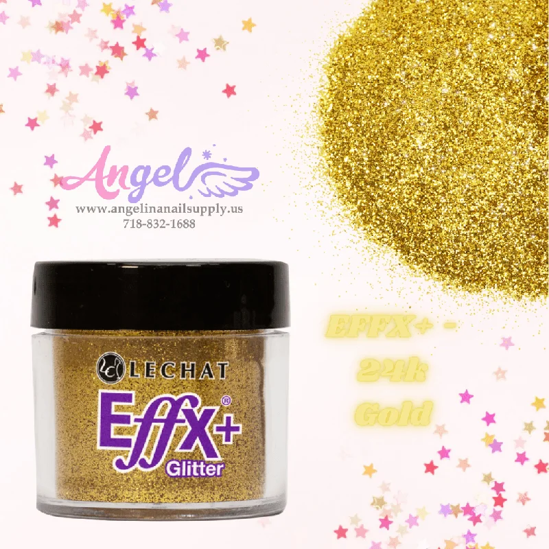 nail polish warm chamber-Lechat Glitter EFFX+-20 24k Gold