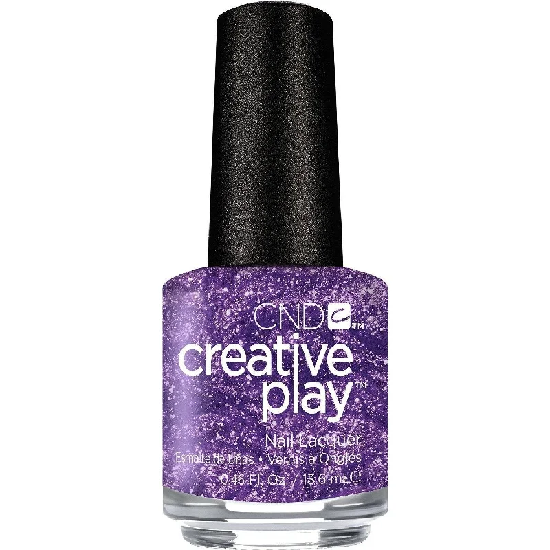 nail repair with value nail polish-CND CREATIVE PLAY - Miss Purplelarity 455