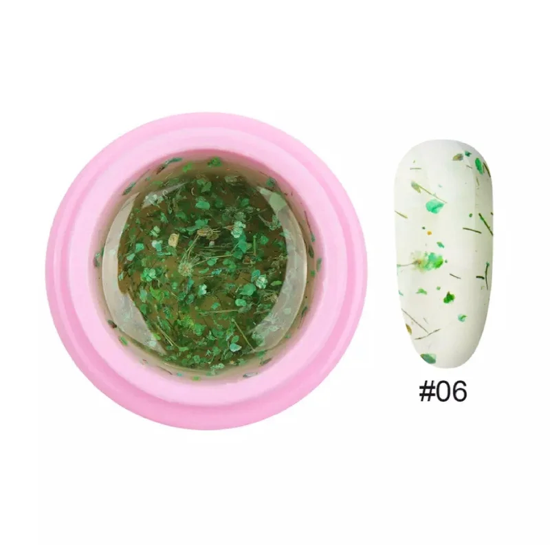 nail polish smoky ripple-Flower Gel #06