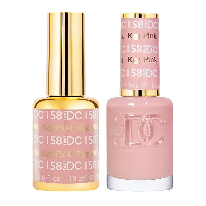 nail polish dusty postcard-DC Duo 158 Egg Pink