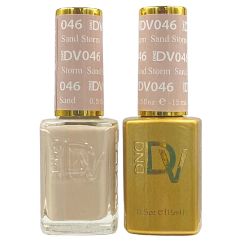 nail polish soft shadow-DIVA Duo DV046 Sand Storm