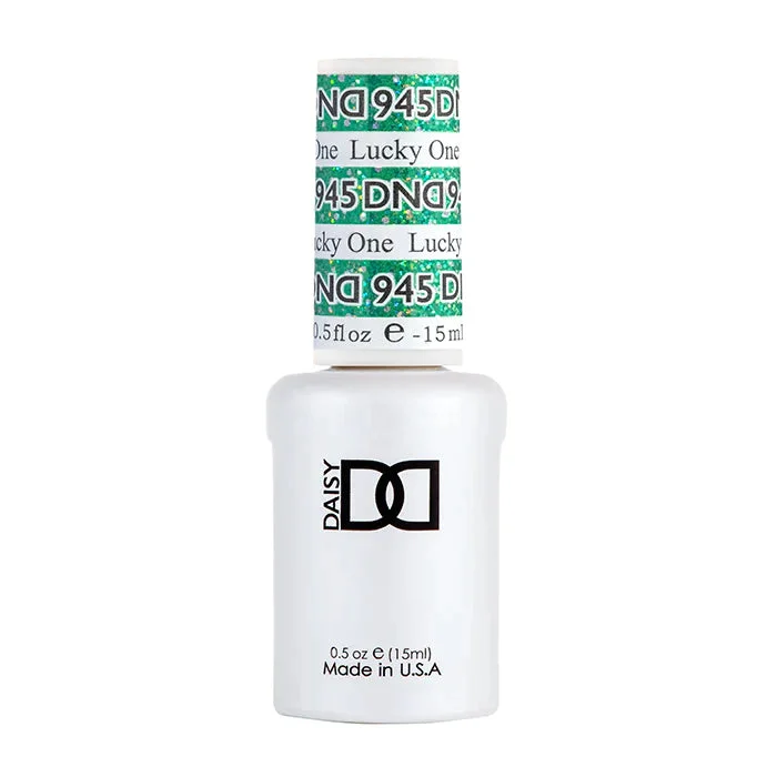 nail repair for outdoor activities-DND Super Platinum Collection - 945 LUCKY ONE