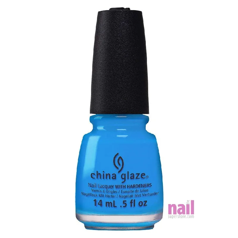 nail polish wild beam-China Glaze Nail Polish | DJ Blue My Mind - 0.5 oz