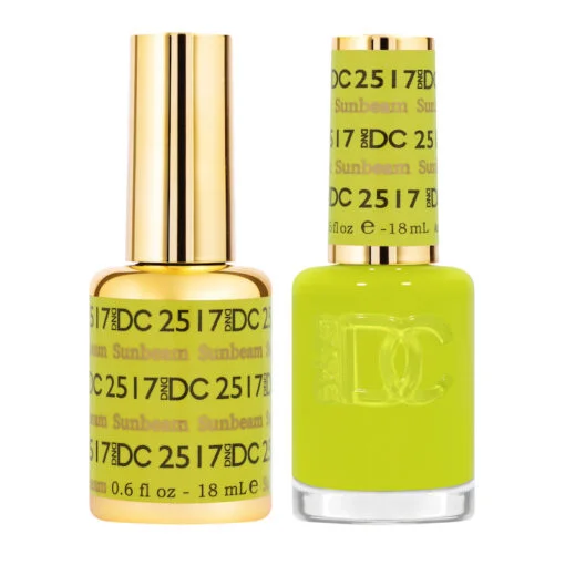 nail repair with tea-break cream-DND DC DUO FREE SPIRIT - #2517 Sunbeam