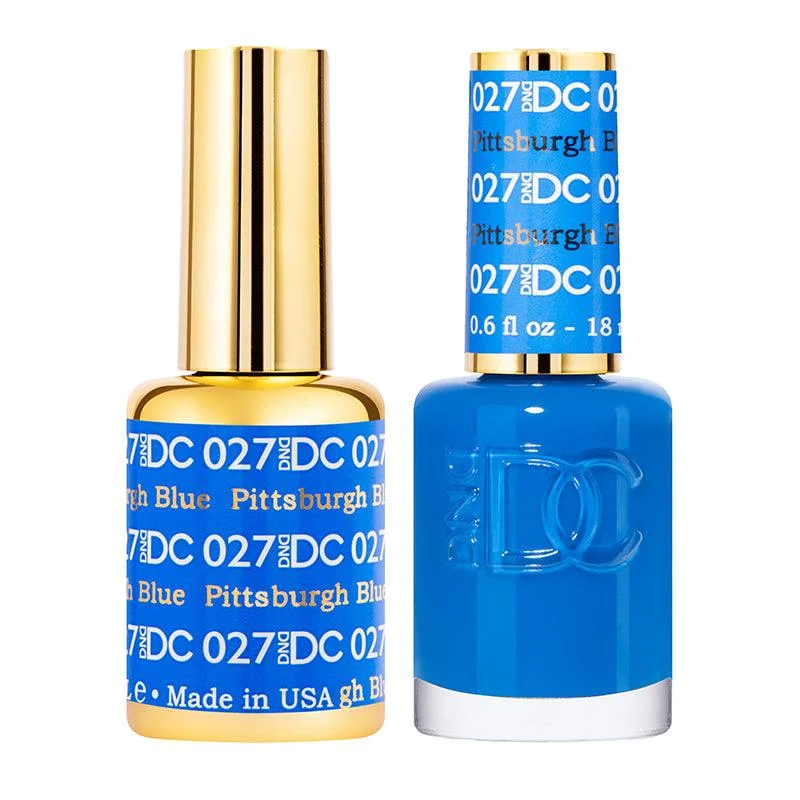 nail polish soft ledger-DC Duo 027 Pittsburgh Blue