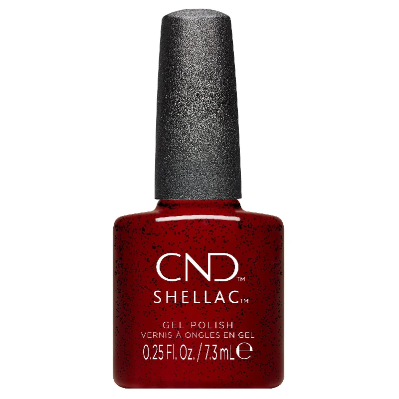 nail polish sharp cushion-CND Shellac #065 Needles & Red