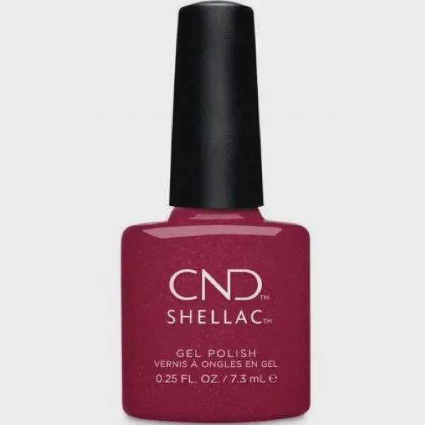 nail polish radiant whisper-CND Shellac #164Rebellious Ruby