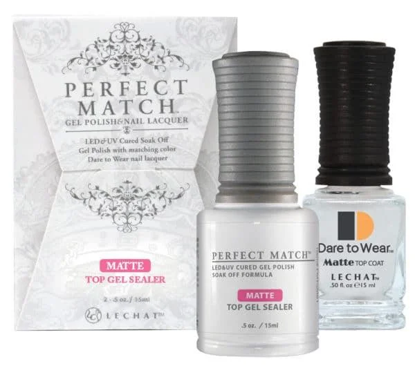 nail polish dapper well-Matte Top Gel Sealer | Lechat