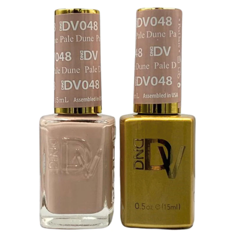 nail polish flashing wool-DIVA Duo DV048 Pale Dune