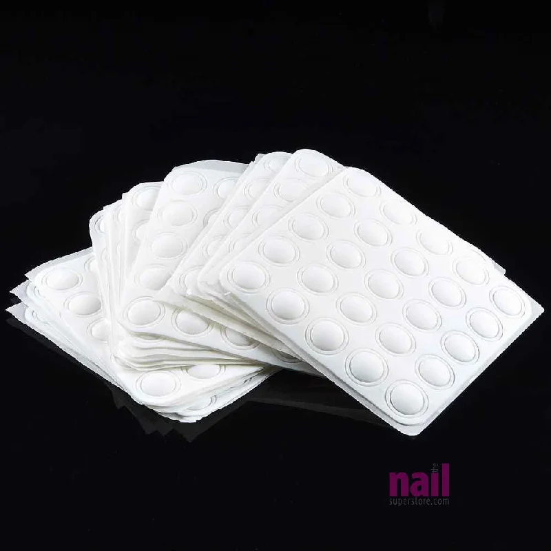 nail polish sleek truss-Silicone Real Polish Stickers | Show Actual Color On Top of Bottle - 250 pcs