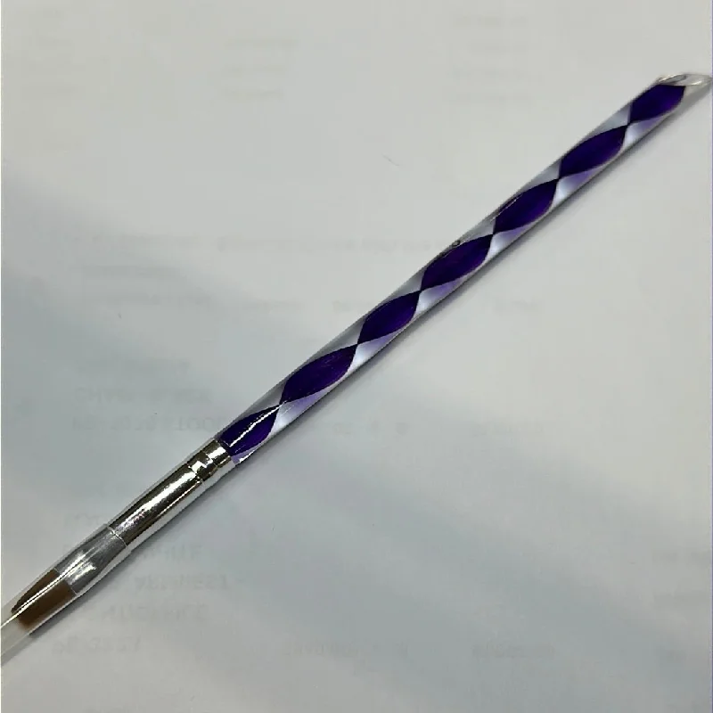 nail repair for nail beauty innovations-NAIL ART BRUSH #8 - PURPLE SPIRAL