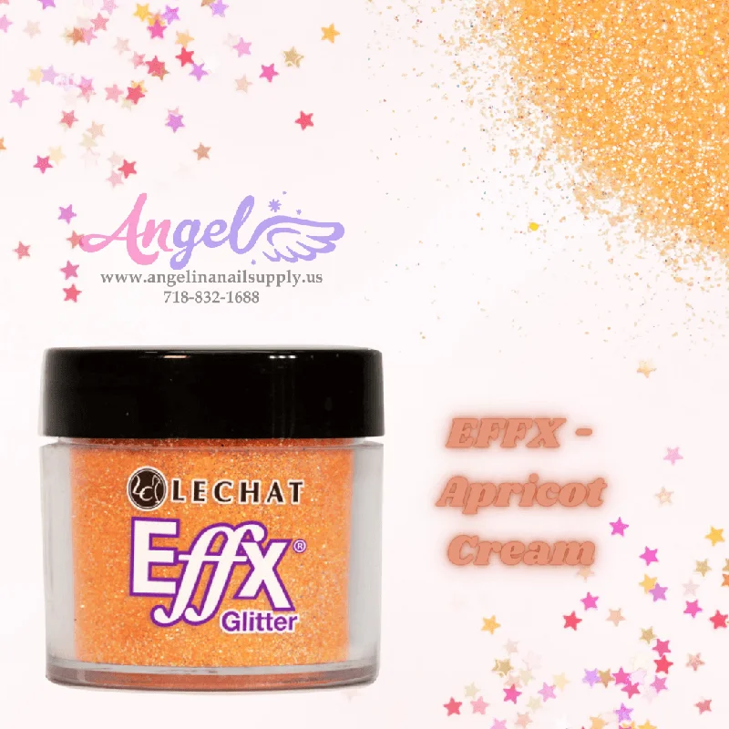 nail polish luminous hush-Lechat Glitter EFFX-67 Apricot Cream