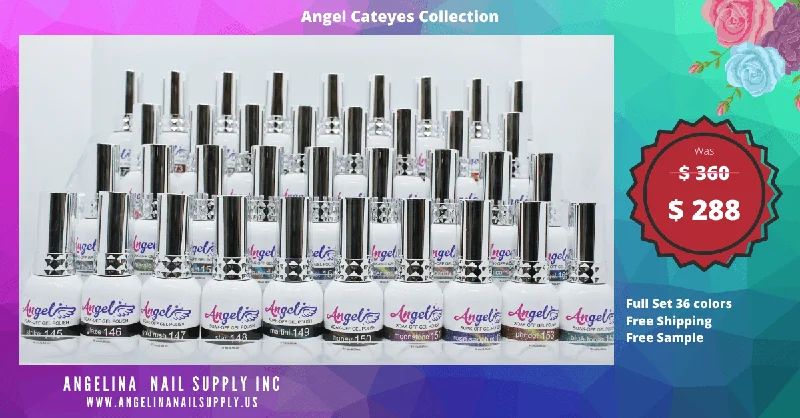 nail polish vivid vise-Angel Cateyes Collection ( 36 colors )