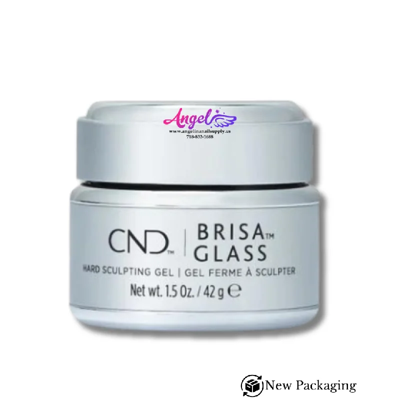 nail polish polished whirlpool-CND Brisa Gel Clear (New Packaging Brisa Glass)