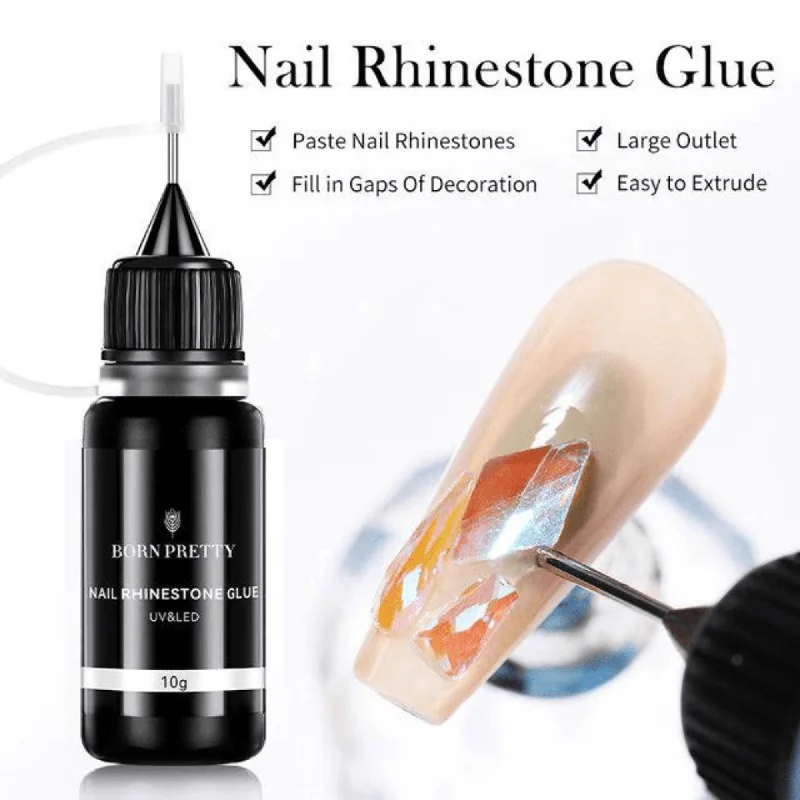 nail polish luminous tassel-Nail Rhinestone Adhesive Glue