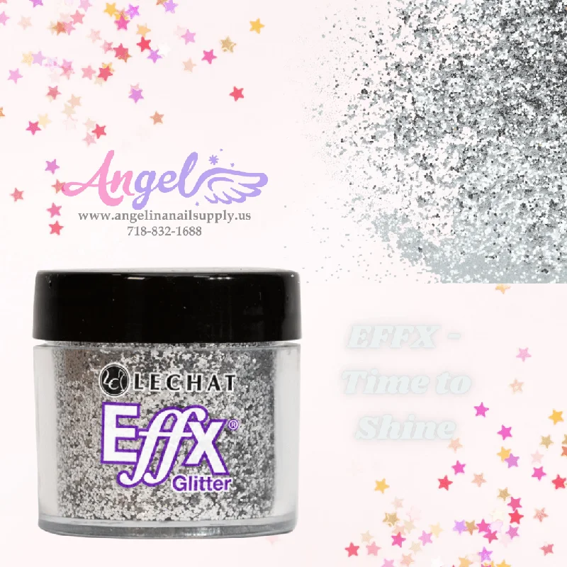 nail polish chic snow-Lechat Glitter EFFX-12 Time to Shine