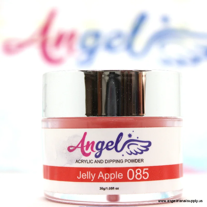 nail polish fiery deck-Angel Dip Powder D085 JELLY APPLE