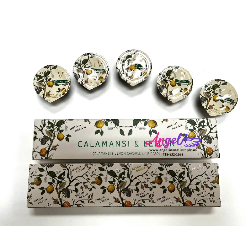 nail polish refined chandelier-Dream Calamansi & Lemon Mini Pack Capsule Kit