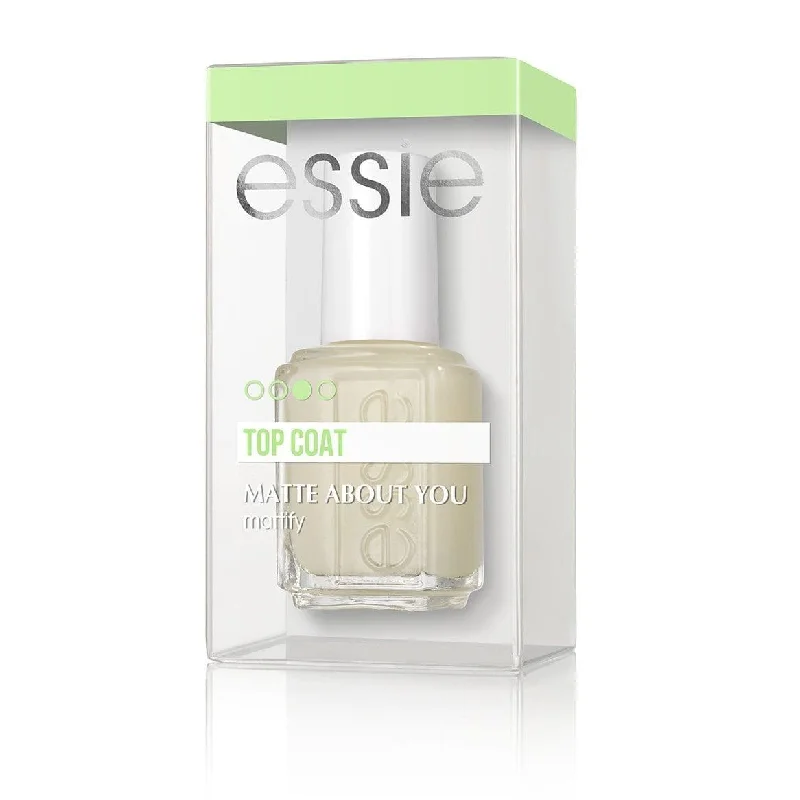 nail polish smooth downpour-Essie Matte About You Top Coat