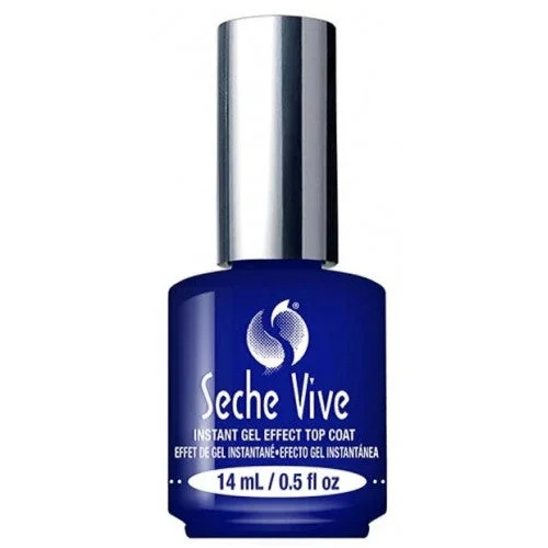 nail polish dark spout-Seche Vive Instant Gel Effect Top Coat 0.5 oz