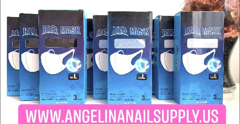 nail polish dark crypt-KQ Reusable Mask - Box / 3 PCS