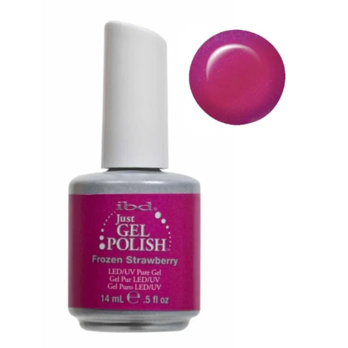 nail polish glossy flood-IBD Gel 528 Frozen Strawberry