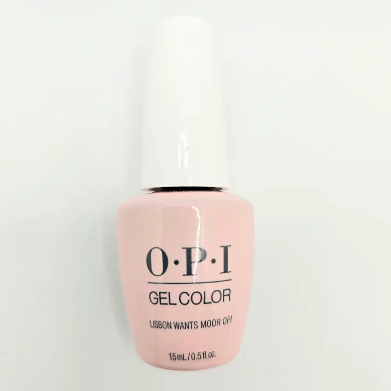 nail repair with thrifty nail oil-OPI GC L16- Gel Color Lisbon Wants Moor OPI