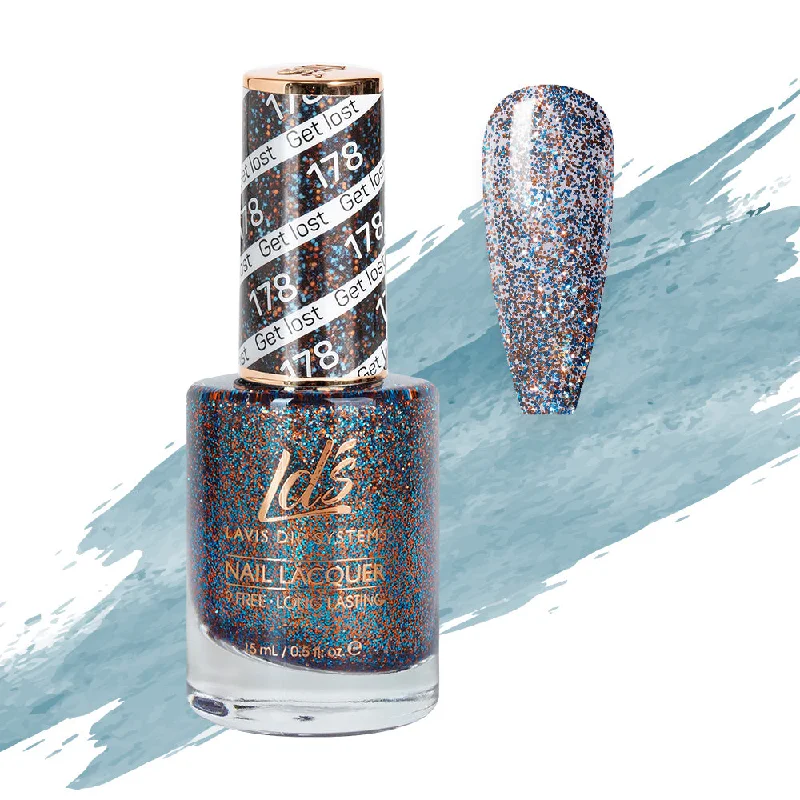 nail polish shimmering trunk-LDS Nail Lacquer - 178 Get Lost