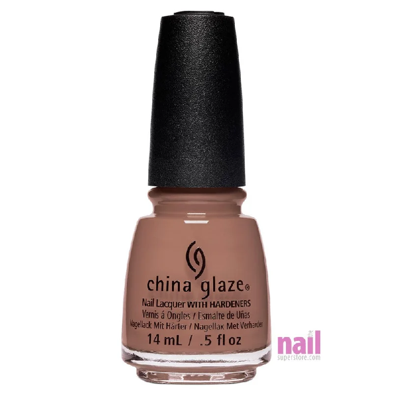 nail polish soft mirror-China Glaze Nail Polish | Bare Attack - 0.5 oz