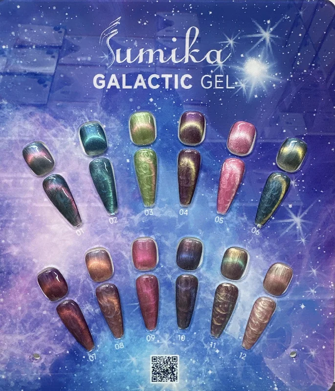 nail polish beaming legend-Sumika Galactic Set 12 Color 1 Base 1 Top 1 Magnets