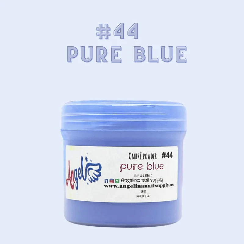 nail polish glistening fountain-Angel Ombre Powder 44 Pure Blue