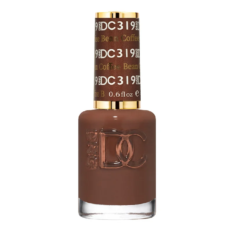 nail polish cool basement-DND DC Nail Lacquer - 319 Coffee Bean