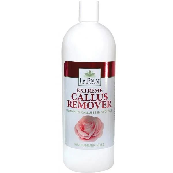 nail repair for nail plate restoration-LAPALM EXTREME CALLUS REMOVER 32 OZ - FRENCH ROSE